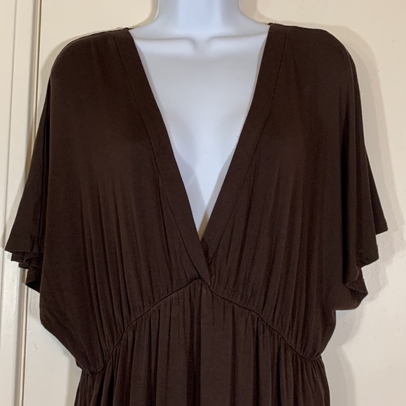 Lock & Love Jersey Kimono Sleeve Dress, XXL - Picture 2 of 10